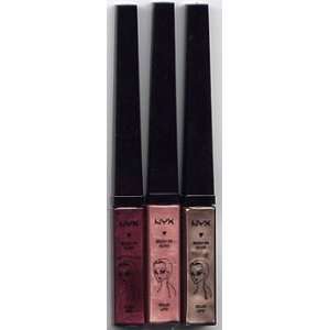  3 NYX Lip Glosss Super Colors NEW Beauty
