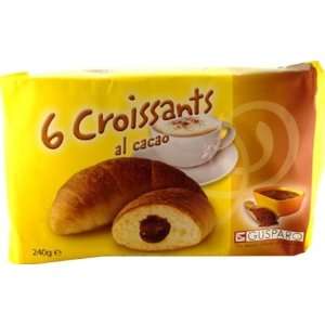 Gusparo Croissants With Cocoa Cream Filling ( 6 pcs / 240g )