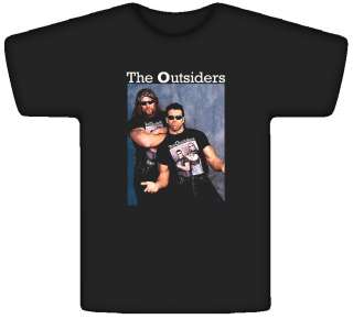 The Outsiders Scott Hall Kevin Nash T Shirt  