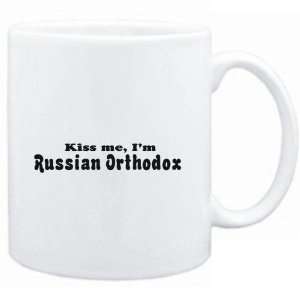  Mug White KISS ME, Im Russian Orthodox Religions Sports 