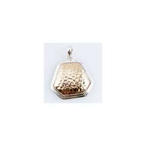  Barse Sterling Silver and Copper Pendant Jewelry