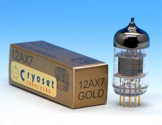 12AX7 Gold Pin Electro Harmonix Cryo Vacuum Tube NIB  