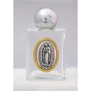  Our Lady of Guadalupe Holy Water Bottle   1 3/4 x 3 1/4 