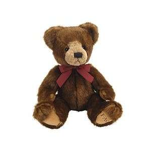  FAO Schwarz 10 inch Small Two Tone Bear   Light Brown and 