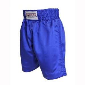  Boxing Shorts in Solid Blue Size: Extra Large: Sports 
