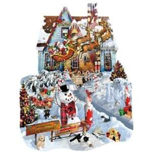   At Our House 1000pc Shaped Jigsaw Puzzle by Lori Schory: Toys & Games