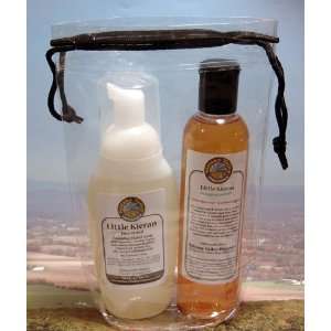  Unscented Organic Foaming Hand Soap, 2 piece Pump & Refill 