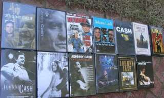   Cash Archives Collection Lot Rare Albums Books DVDs Guitar Picks VHSs