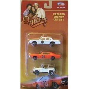  Dukes of Hazzard die cast 3 car set with Daisys Jeep 