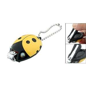  Ladybird Shape Manicure Nail Clipper with Keychain Ring 