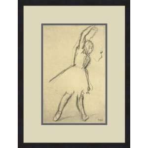  Etude de danseuse II by Edgar Degas   Framed Artwork 