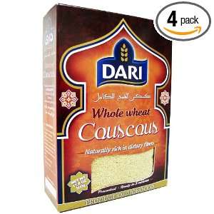 DARI Whole Wheat Couscous, 17 Ounce (Pack of 4):  Grocery 