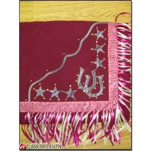  Saddle Blanket Pad Western Show Rodeo Barrel Racing: Sports & Outdoors