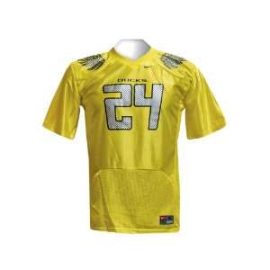  Oregon Ducks #24 Nike Yellow Youth Replica Jersey: Sports 