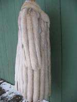 REAL ST VALENTINE DAY SPECIAL WOMENS NORWEGIAN FOX FUR COAT $9.99 NR 