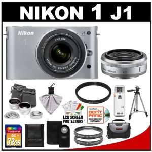  Nikon 1 J1 10.1 MP Digital Camera Body with 10mm f/2.8 