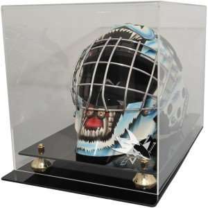  San Jose Sharks Goalie Mask Display Case: Sports 
