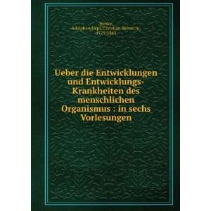    Adolph (Adolph Christian Heinrich), 1775 1843 Henke Books