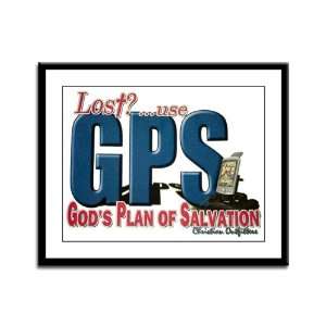   Panel Print Lost Use GPS Gods Plan of Salvation 