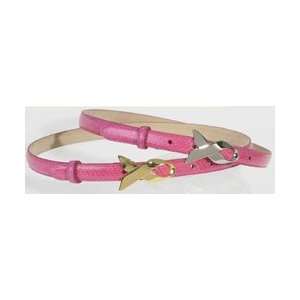  LB Breast Cancer Ladies Golf Belts   Pink Ribbon Sports 