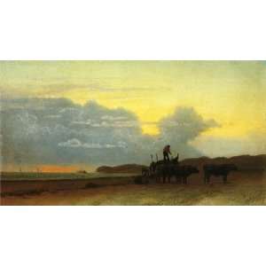  Hand Made Oil Reproduction   Albert Bierstadt   32 x 18 