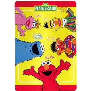  Sesame Street Blanket Plush   Elmo Amigos Blanket   Twin 