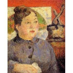   Portrait of Madame Alexander Kholer, By Gauguin Paul