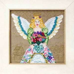  Spring Angel   Cross Stitch Kit: Home & Kitchen