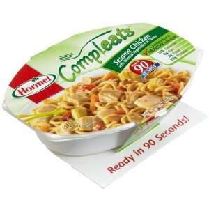 Hormel Compleats Sesame Chicken w/ Oriental Vegtables and Pasta, 10 oz 