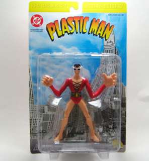 Rare DC Direct PLASTIC MAN Action Figure MOC 1999 HTF  