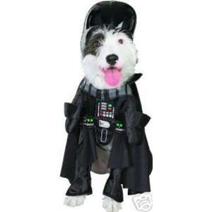  Dog Fancy Dress Costume Darth Vader Deluxe   Size Large 
