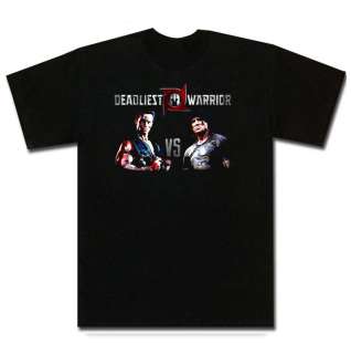 Commando VS Rambo Deadliest Warrior T Shirt  