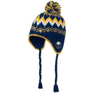 Buffalo Sabres Triple Deke Tassel Knit Hat: Sports 