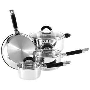  NEW HB 7 pc. Cookware Set S/S (Kitchen & Housewares 