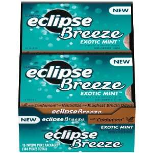 Eclipse Breeze Exotic Mint, 12 Count Grocery & Gourmet Food