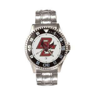 Boston College Eagles Mens Competitor Watch w/Stainless Steel Band