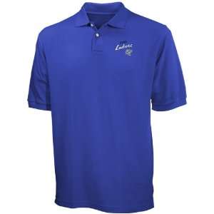 Grand Valley State Lakers Royal Blue Blazer Logo Pique Polo  
