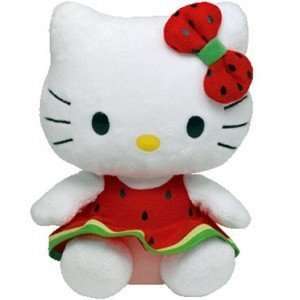  Ty Beanie Baby Hello Kitty Watermelon 