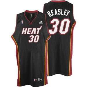  Michael Beasley Black adidas NBA Swingman Miami Heat Youth 