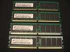   4x1GB ) DDR2 400 PC2 3200 CL3 ECC REG Server Ram from Dell PowerEdge