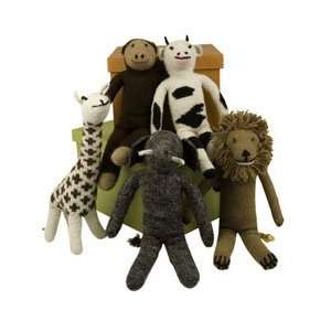  Handmade Wool Animal Pals from Peru Toys & Games