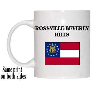  US State Flag   ROSSVILLE BEVERLY HILLS, Georgia (GA) Mug 