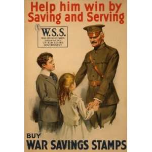 com World War I Poster   Help him win by saving and serving  Buy War 