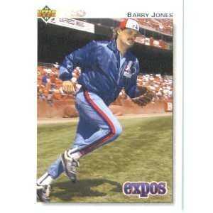  1992 Upper Deck # 681 Barry Jones Montreal Expos Baseball 
