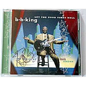 BB KING Autographed Signed CD B.B. KING 
