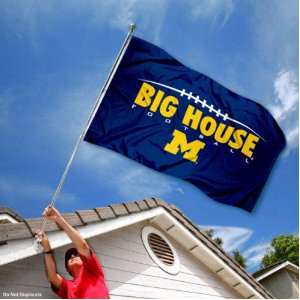  Michigan Wolverines UM University Large College Flag 