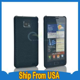 5Pcs 5Colors MESH HARD Skin CASE COVER FOR SAMSUNG GALAXY S 2 i9100 