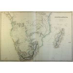  Blackie Map of Southern Africa (1860)