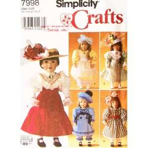   Crafts 7998 Doll Clothes Designed by Shirley Botsford Toys & Games