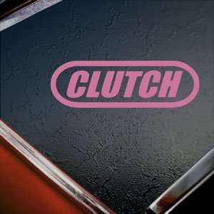  Clutch Pink Decal Hard Rock Band Car Truck Window Pink 